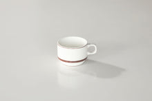 画像をギャラリービューアに読み込む, カントリーサイド ダーク ブラウン 高台スタックコーヒーカップ