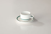 画像をギャラリービューアに読み込む, カントリーサイド モス グリーン 高台スタックコーヒーカップ